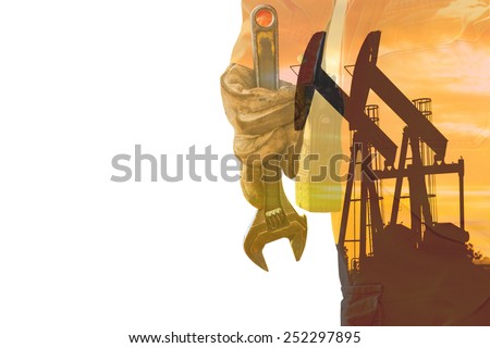 double exposure Wrench, Basic tool for fixing in crude oil site