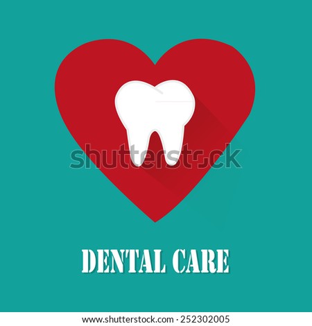 tooth symbol. vector illustration