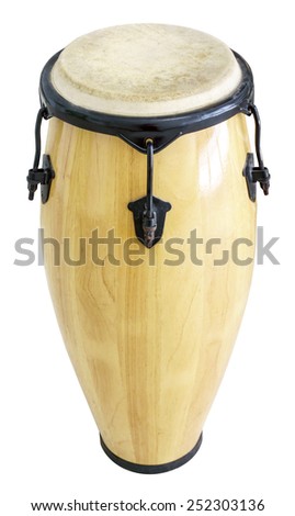 drum of thailand style isolated on white