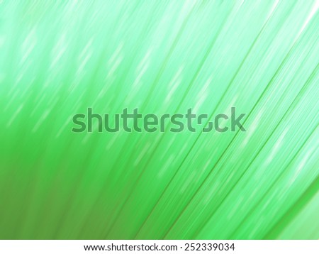 Abstract lines and background of green color in concept of nature.