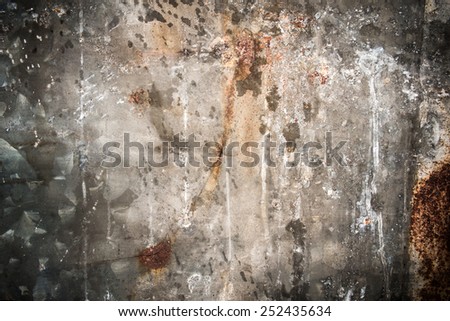 grunge old metal iron rust background and texture
