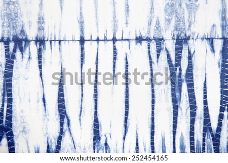 Abstract tie dyed fabric background 
