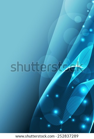 Abstract colorful background smoke wave. Vector