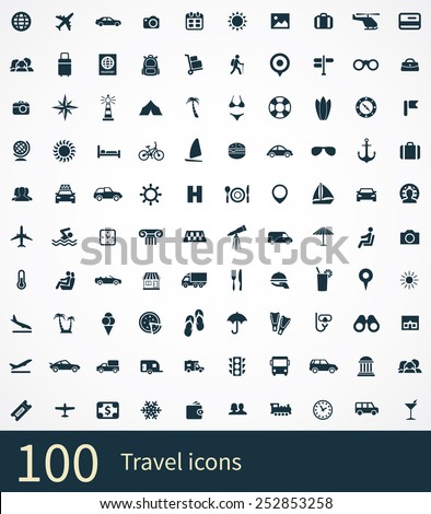 travel Icons Vector set