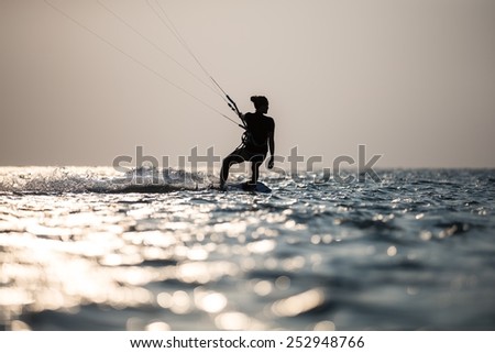Kitesurfing, Kiteboarding action photos