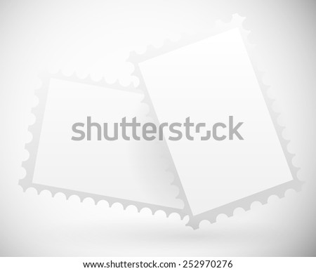 Postage stamps (Clip your images in the white rectangles)