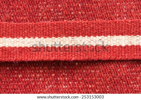 red wool