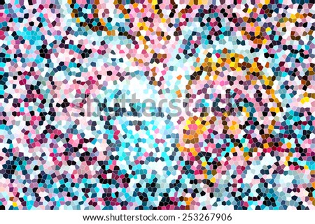 Abstract fabric pattern with effect filter