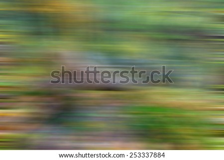 blurry landscape with vintage mood