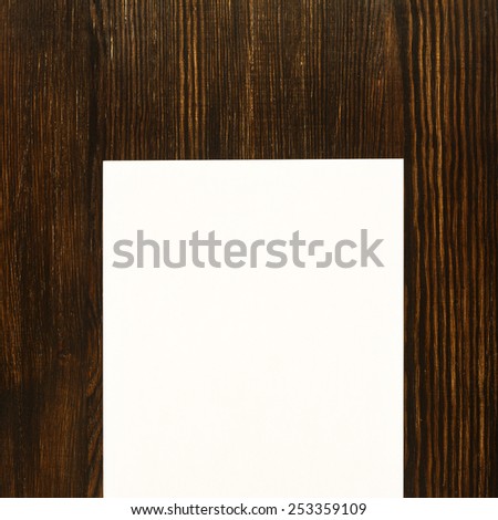 White paper card background/ White paper card background