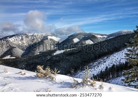 Winter landscape, Austria 