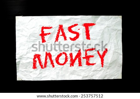 fast money concept