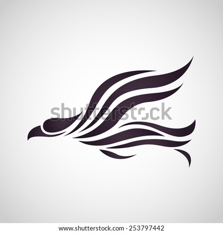 Bird logo vector