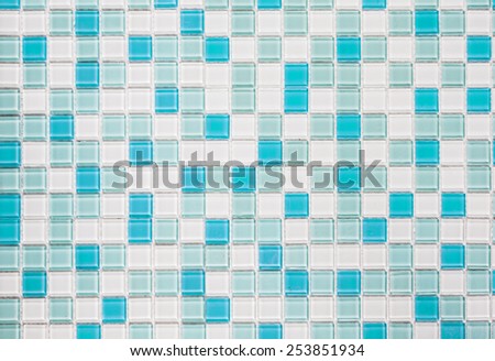 abstract blue tile background