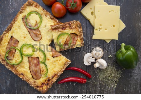 Pizza ingredients