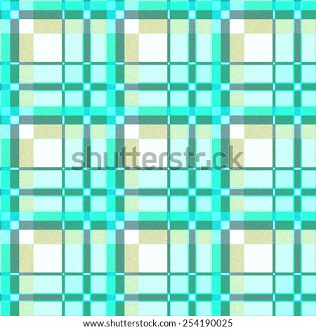 blue tartan fabric seamless pattern