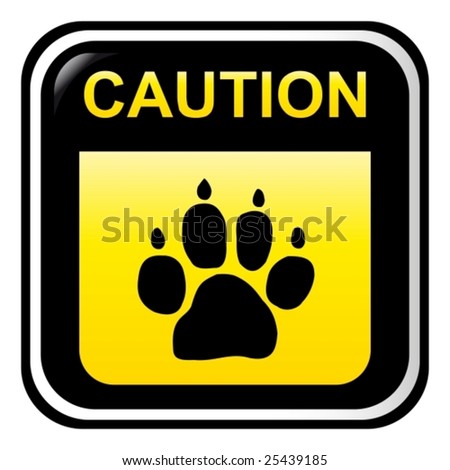 Caution - dog