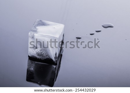ice cube isolated 
