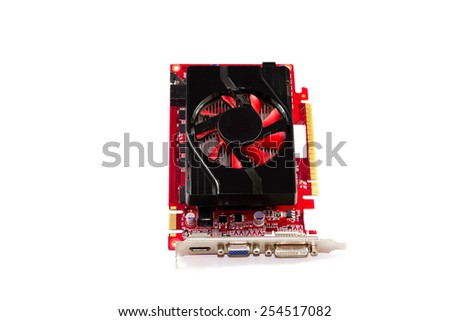 Red Graphic Card 