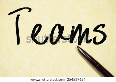 teams word write on paper 