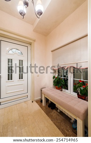 Modern anteroom interior Royalty-Free Stock Photo #254714965