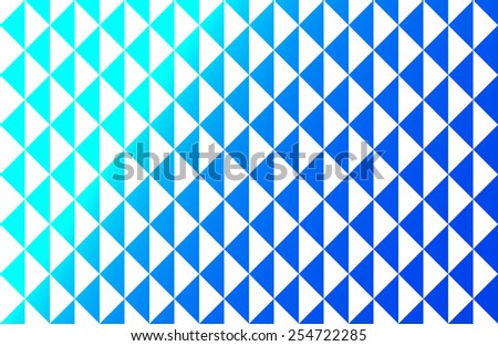 Abstract blue triangle background.