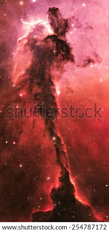 Red Nebula - Elements of this Image Furnished by NASA