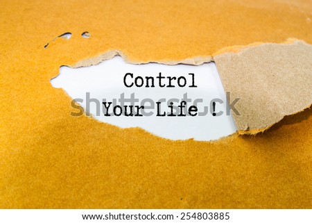 Control your life! 