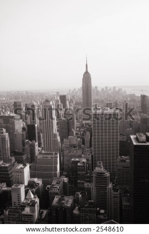 Manhattan and Empire State Building
