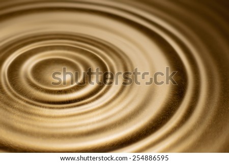 Golden drop of water (background)