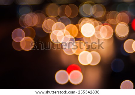 Blurred lights background