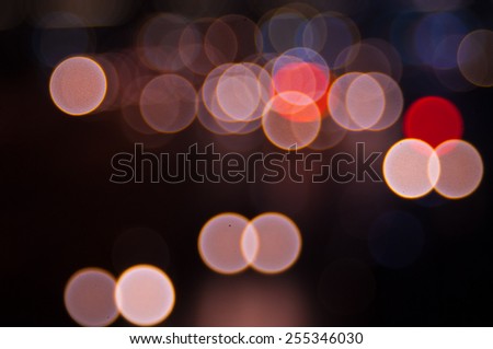 light dots abstract