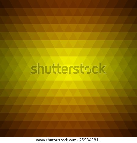 Abstract geometrical multicolored background consisting of triangular elements. Vector illustration.