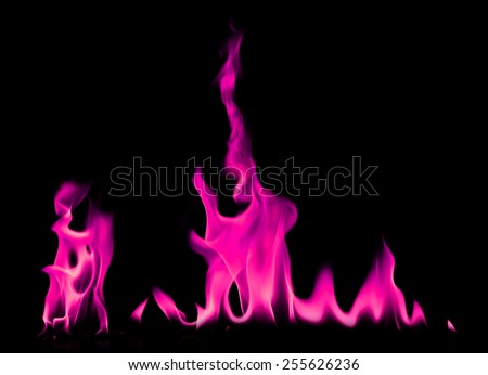 Pink light flames smoke abstract background