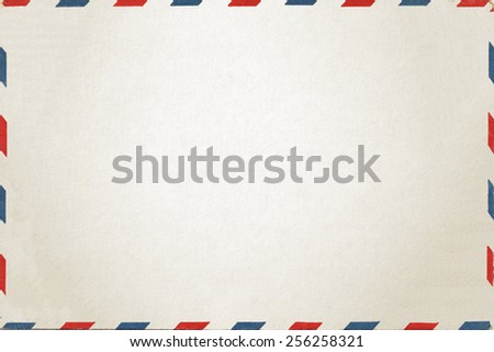  Airmail Envelope Royalty-Free Stock Photo #256258321