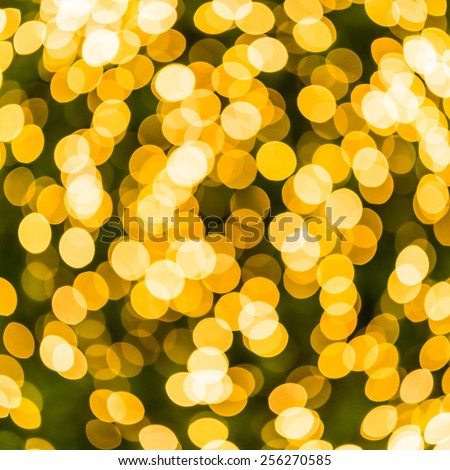 Abstract Gold bokeh christmas background