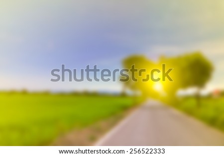 blurred abstract nature background