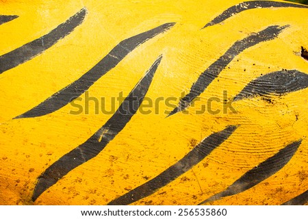 Tiger cement wall abstract background