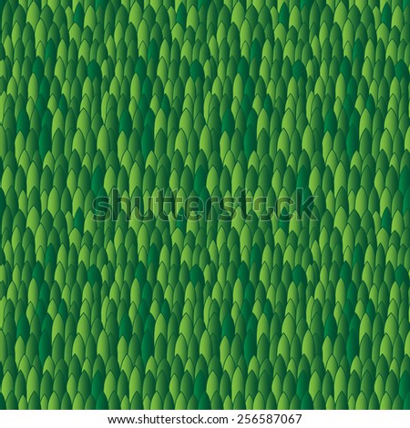 Viper skin green seamless pattern abstract vector illustration