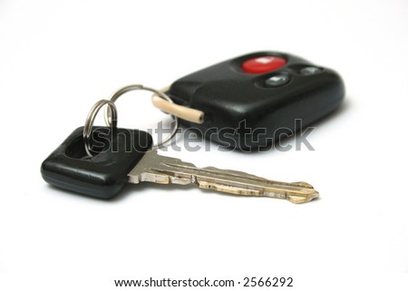 key from the car Royalty-Free Stock Photo #2566292