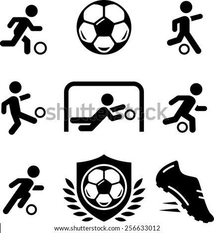 Football / Soccer icon set