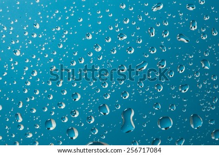 macro of water drops background