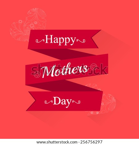 Happy Mother's Day Banner.
vector