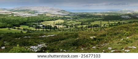 Galway county panorama