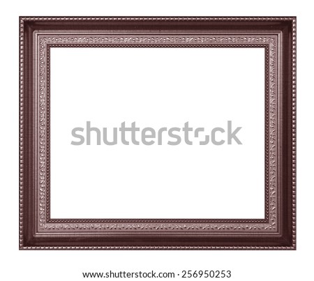  Photo frames isolated on white background.