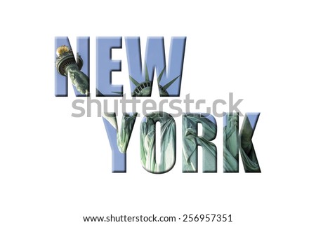 New York photo collage.