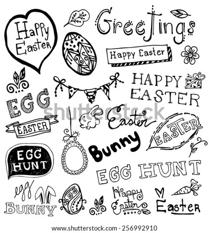 Doodle Easter .