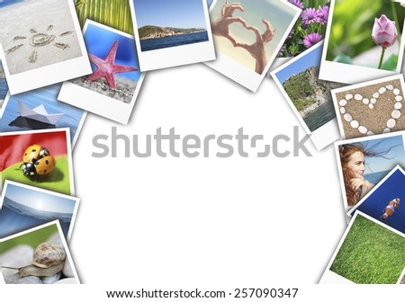 collage of nature photos