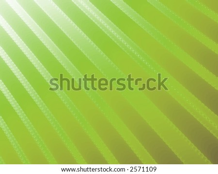 Stripes of Soft Green - High Resolution Illustration