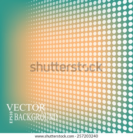 Abstract dotted background